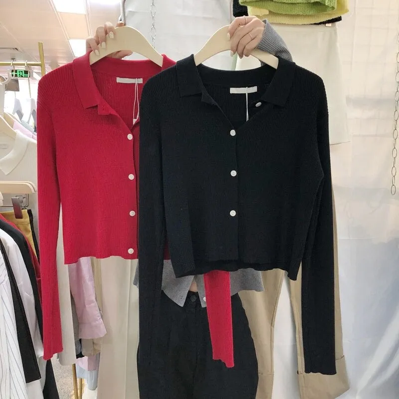 Oversize Autumn Vintage Loose Winter Knitted Long Sleeve