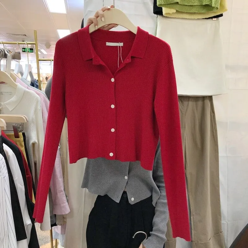 Oversize Autumn Vintage Loose Winter Knitted Long Sleeve