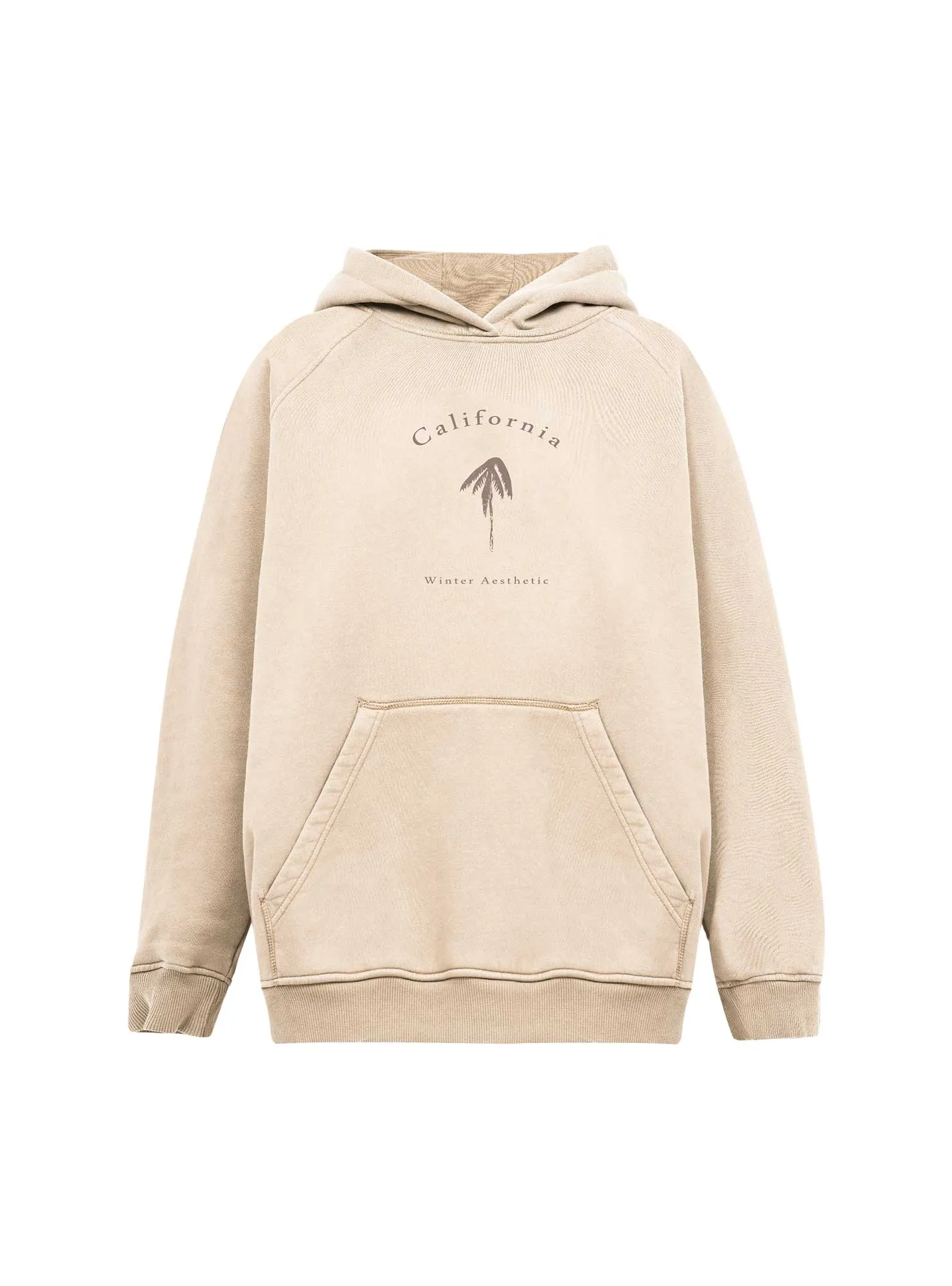 OVERSIZED PALM TREE HOODIE