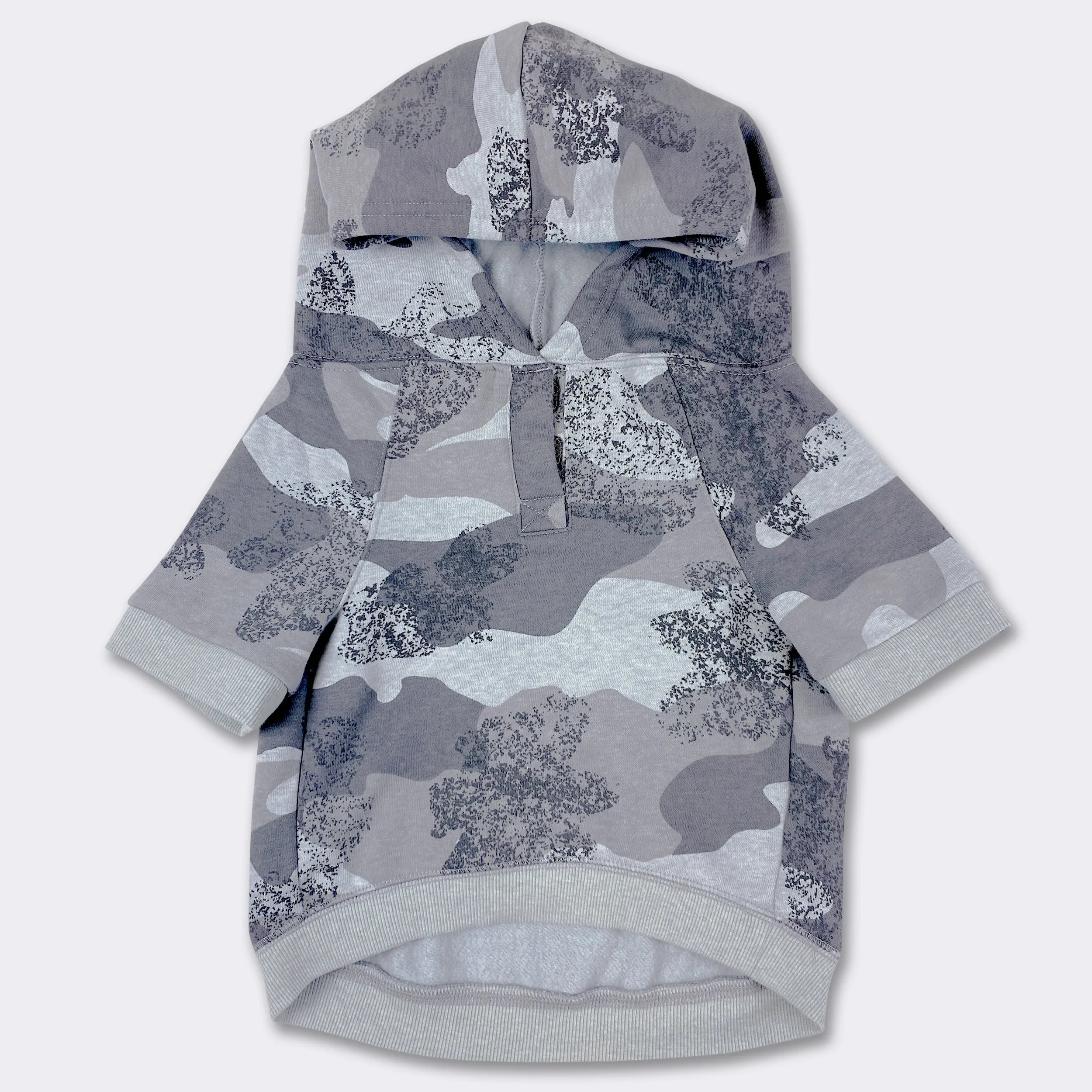 Pet Grey Camo Comfortwear Collection Hoodie