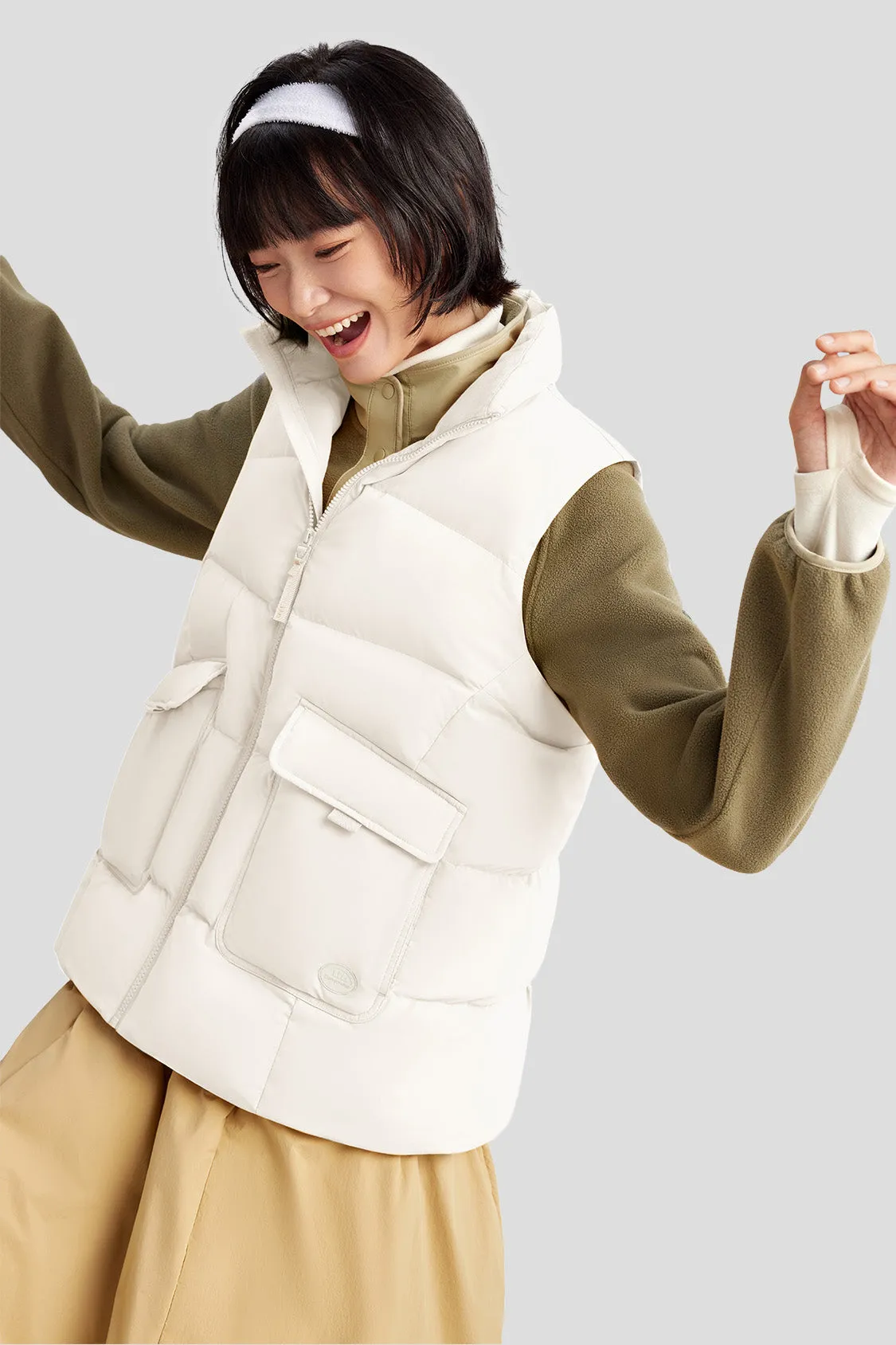 RainLite - Women's Water-Repellent Down Vest