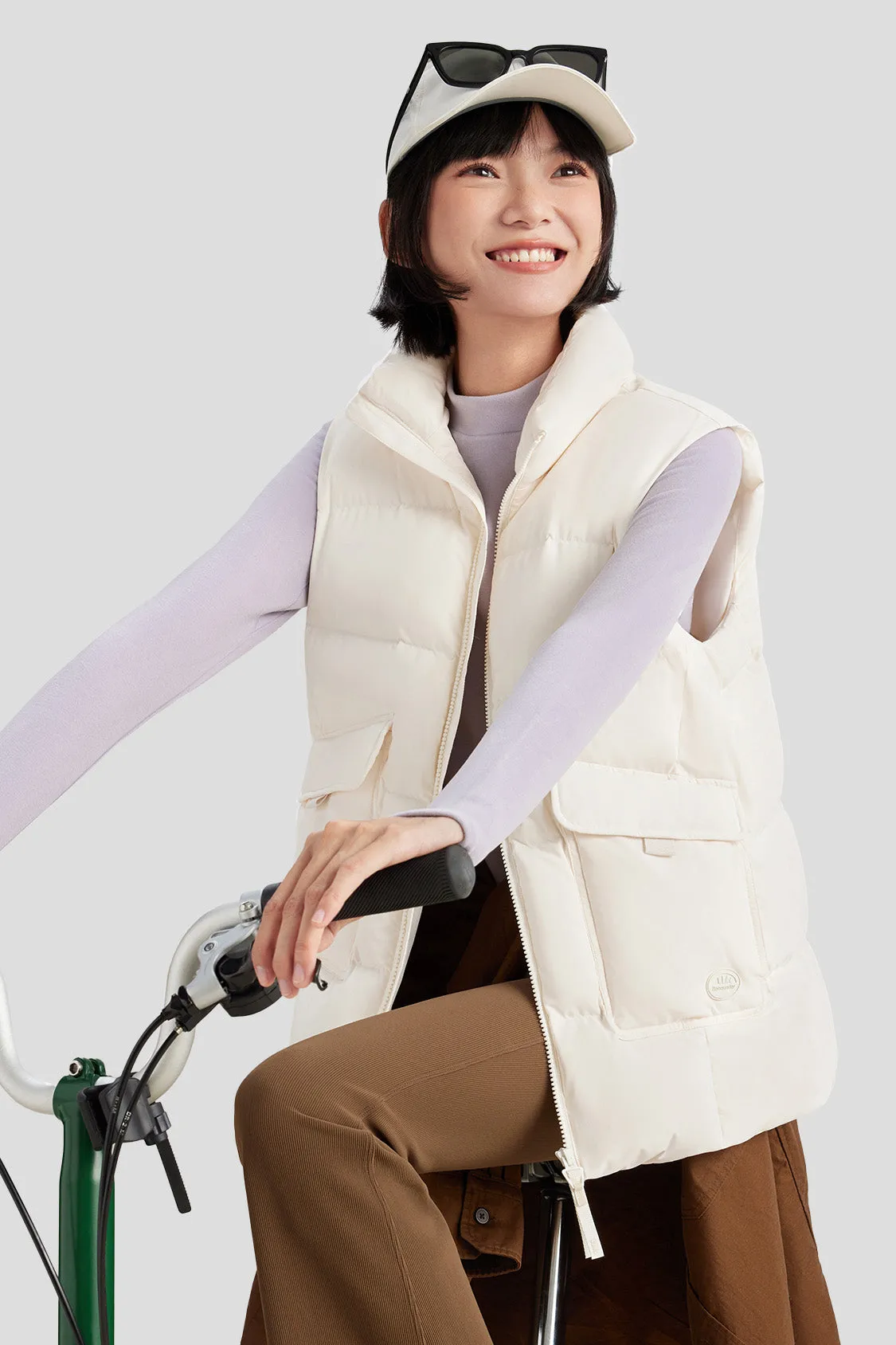 RainLite - Women's Water-Repellent Down Vest