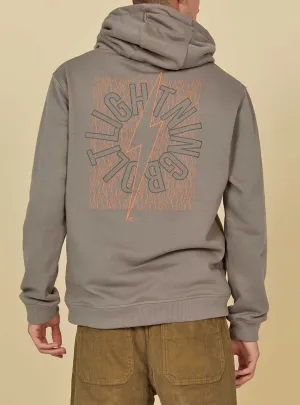 REGULAR HOODIE WITH FRONT AND BACK PRINT