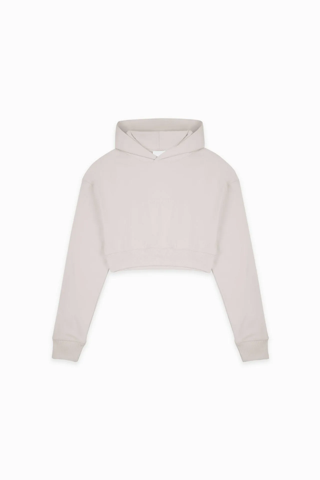 S2J044MI  Oversized Cropped Hoodie