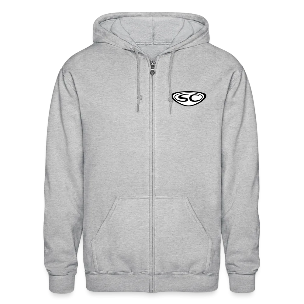 Santa Cruz Surfs UP Heavy Blend Adult Zip Hoodie