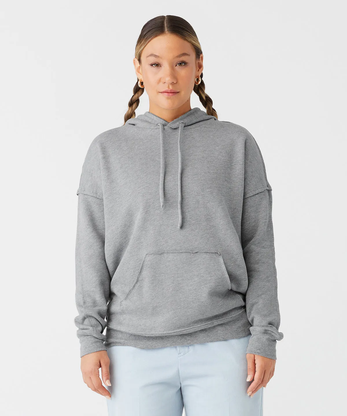 Tan - Unisex raw-seam hoodie