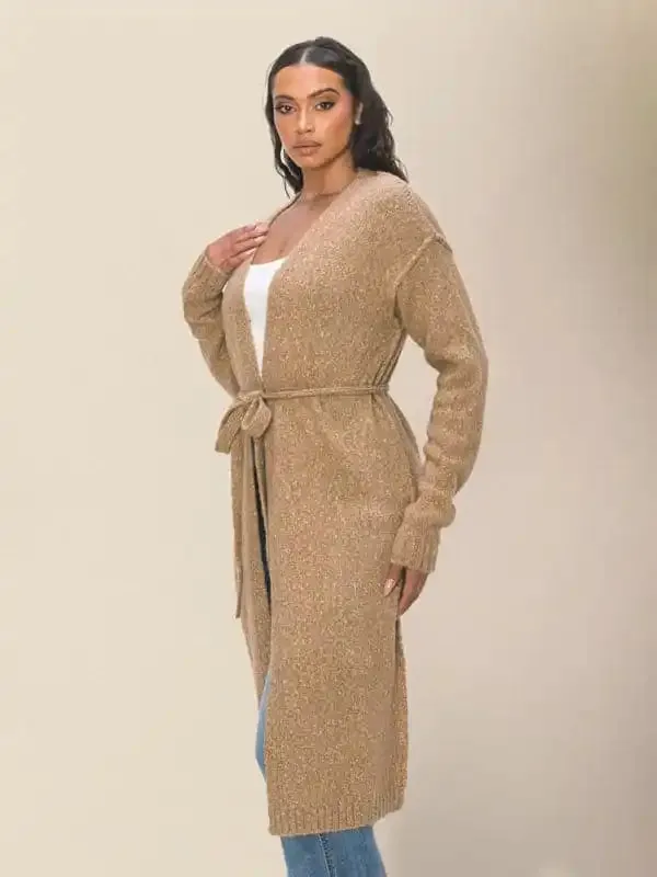 Women’s Casual Long Knitted Sweater Cardigan